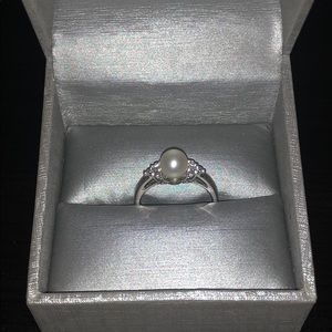 Pear and Diamond Ring Zales